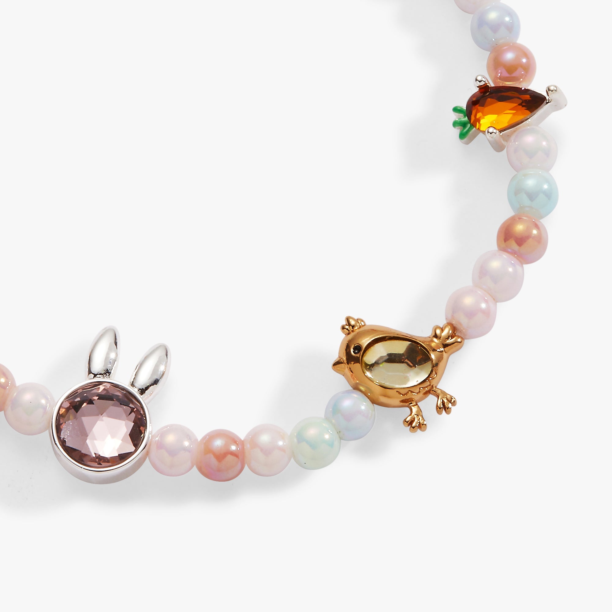Crystal Bunny Stretch Bracelet - Aaria Tees Aaria Tees