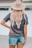 Gray YALL Western Boots Printed Tee Aaria Tees