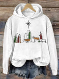Women’s 3D Digital Print Hoodie – Casual Graphic Sweatshirt Aaria Tees