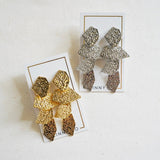 Electra Statement Earrings - Silver - Aaria Tees Aaria Tees