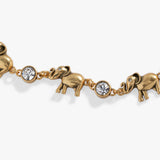 Elephant Crystal Bolo Bracelet - Aaria Tees Aaria Tees