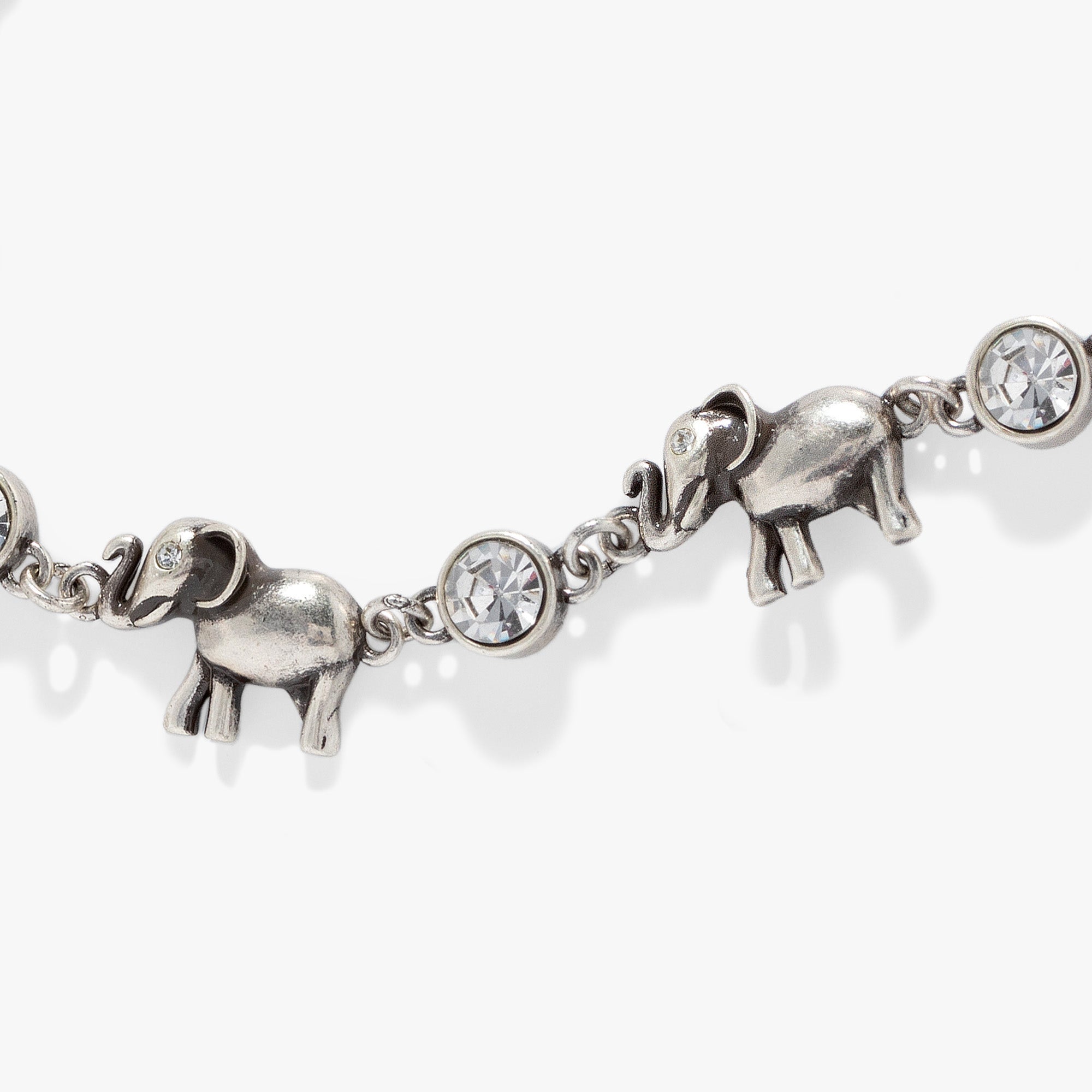 Elephant Crystal Bolo Bracelet - Aaria Tees Aaria Tees