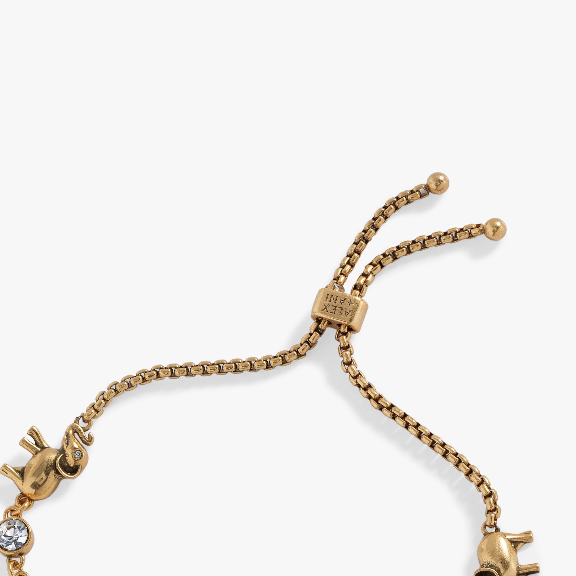 Elephant Crystal Bolo Bracelet - Aaria Tees Aaria Tees