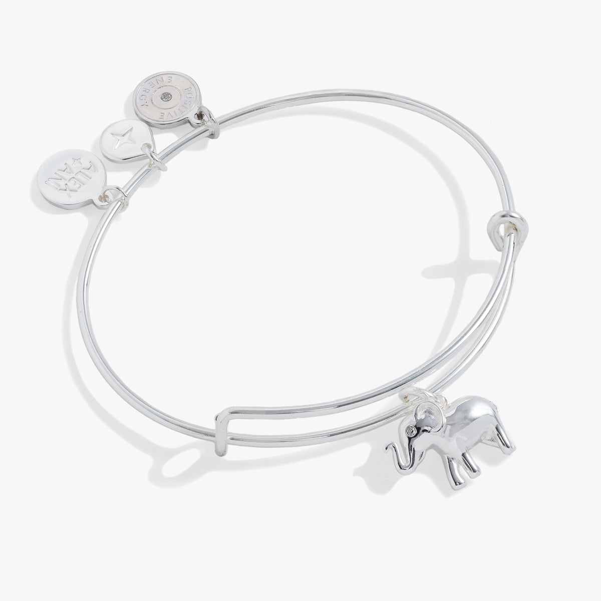 Elephant Charm Bangle - Aaria Tees