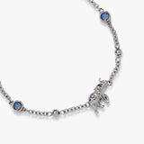 Elephant Inline Charm Anklet - Aaria Tees Aaria Tees