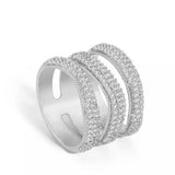 Elle Pave Ring Aaria Tees