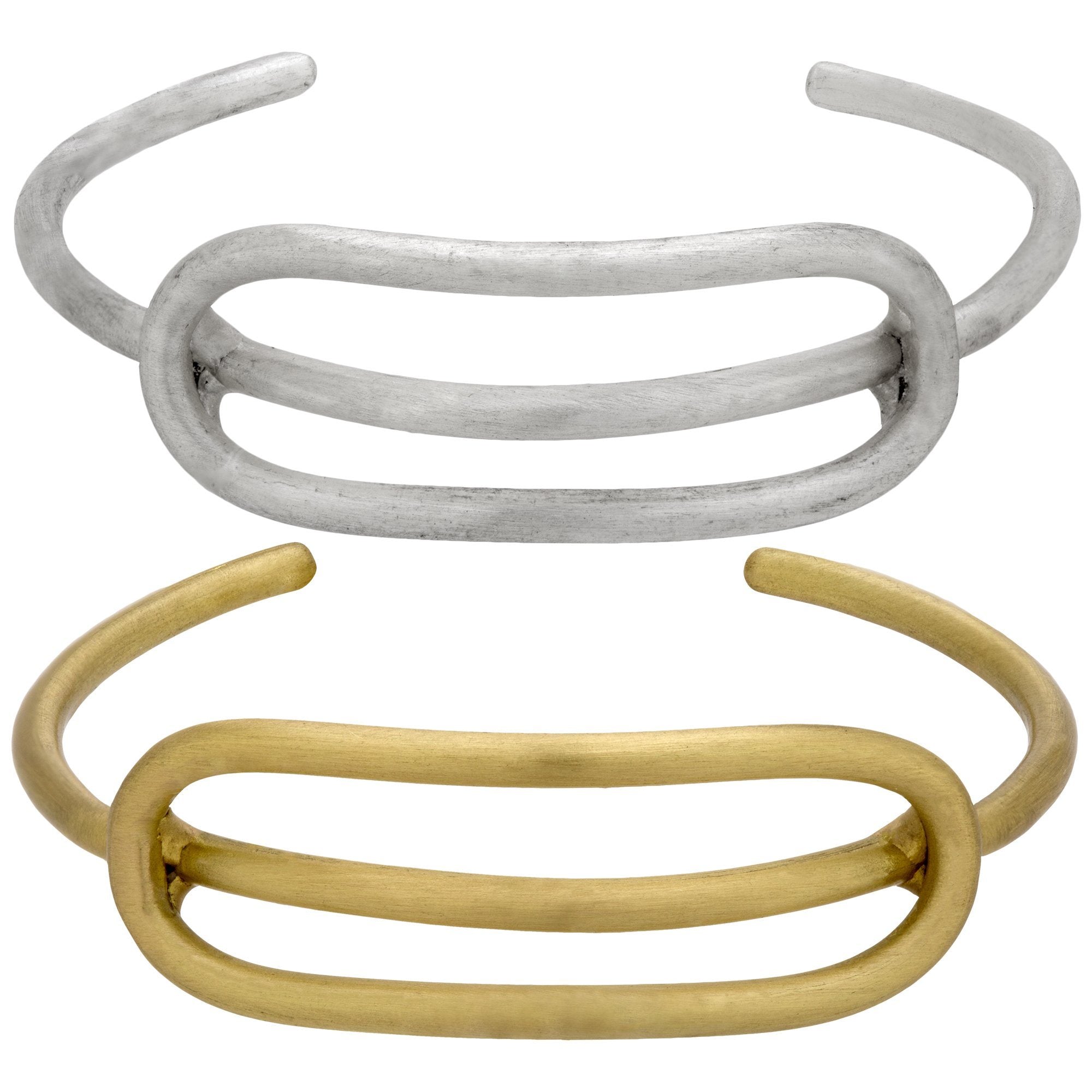 Elongated Oval Cuff - Aaria Tees Aaria Tees