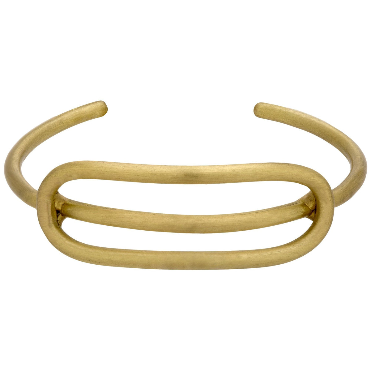 Elongated Oval Cuff - Aaria Tees
