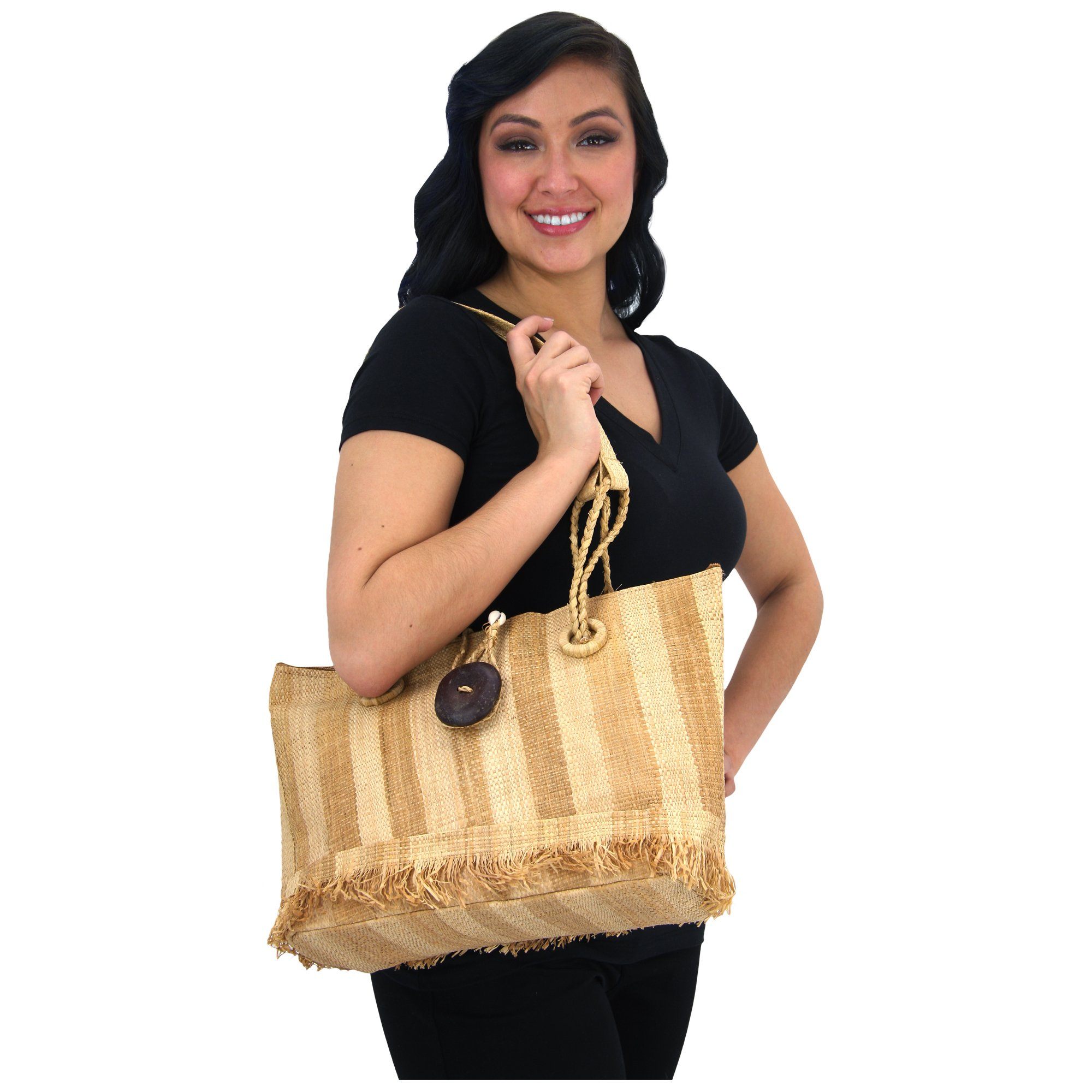 Ema Raffia Bag - Aaria Tees Aaria Tees