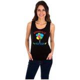Embrace Autism Balloons Tank Top - Aaria Tees Aaria Tees