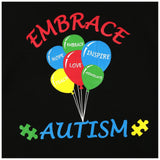 Embrace Autism Balloons Tank Top - Aaria Tees Aaria Tees
