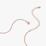 Bar Necklace with Crystal Accent - Aaria Tees Aaria Tees