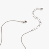 Bar Necklace with Crystal Accent - Aaria Tees Aaria Tees