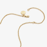 Small Circle Charm Necklace, 19'' - Aaria Tees Aaria Tees