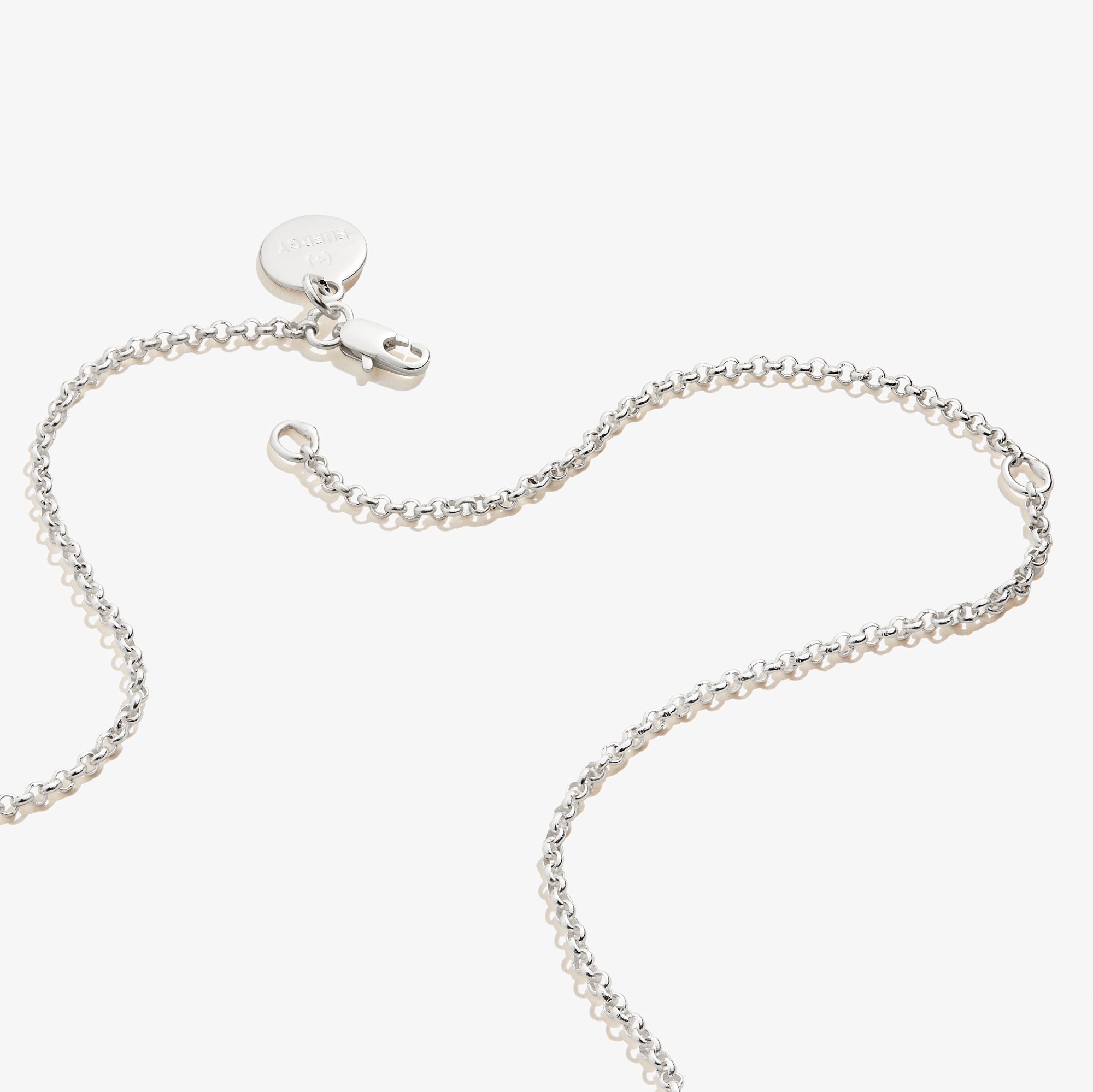 Small Circle Charm Necklace, 19'' - Aaria Tees Aaria Tees