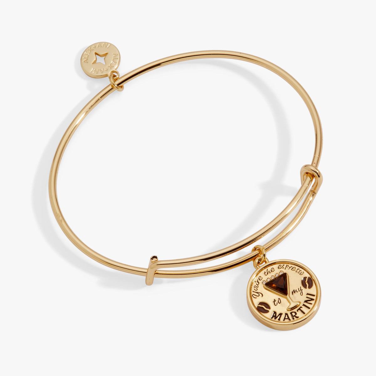 ‘You’re The Espresso To My Martini’ Charm Bangle - Aaria Tees