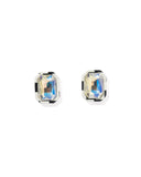 Eva Statement Earring - Black & White - Aaria Tees Aaria Tees