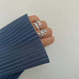 Eve CZ Wrap Ring Aaria Tees
