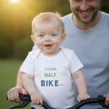 graphic bodysuit | crawl walk bike - Aaria Tees Aaria Tees