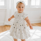 short sleeve twirl dress | celestial - Aaria Tees Aaria Tees