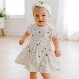short sleeve twirl dress | celestial - Aaria Tees Aaria Tees