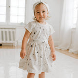 short sleeve twirl dress | celestial - Aaria Tees Aaria Tees