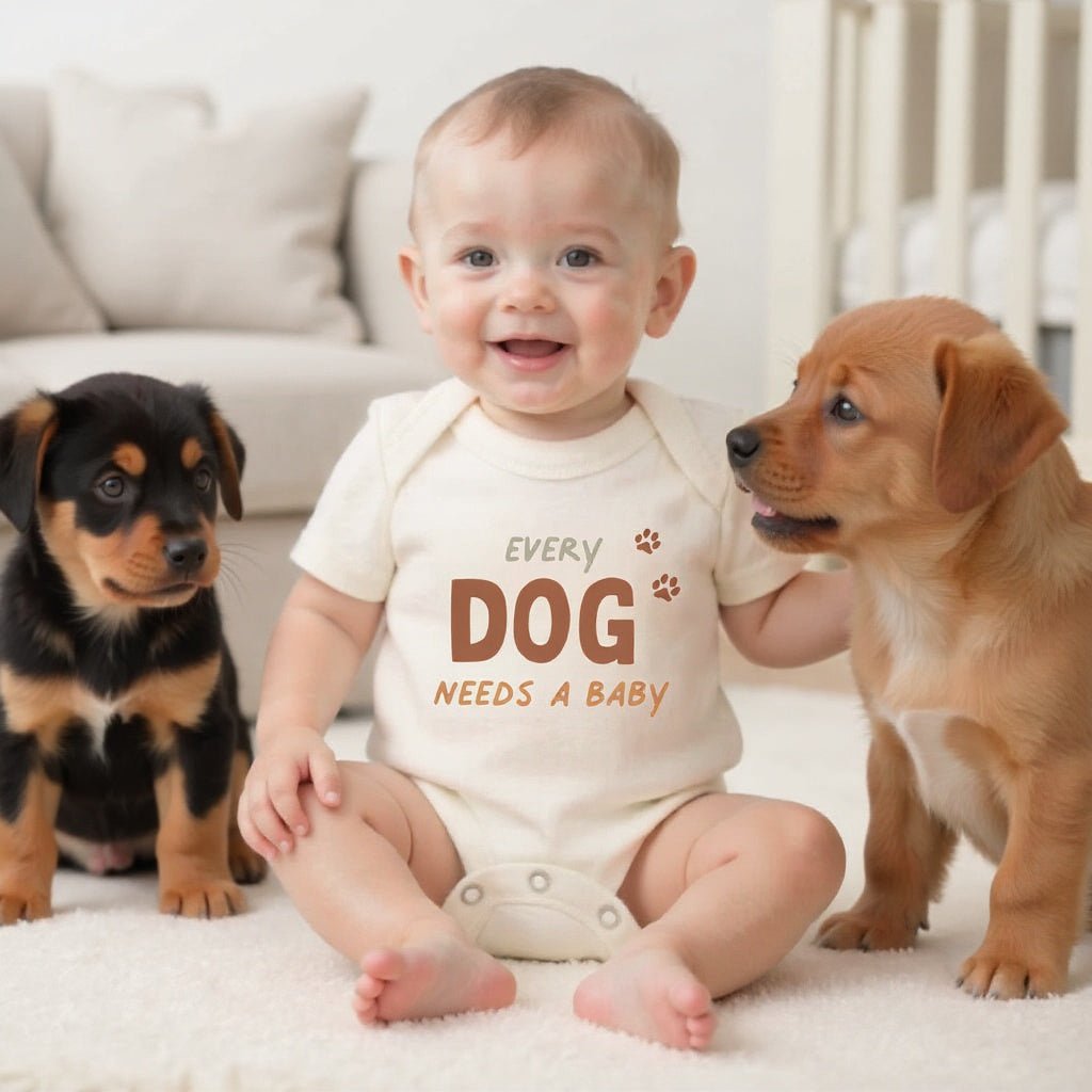 graphic bodysuit |Every Dog Needs A Baby - Aaria Tees Aaria Tees