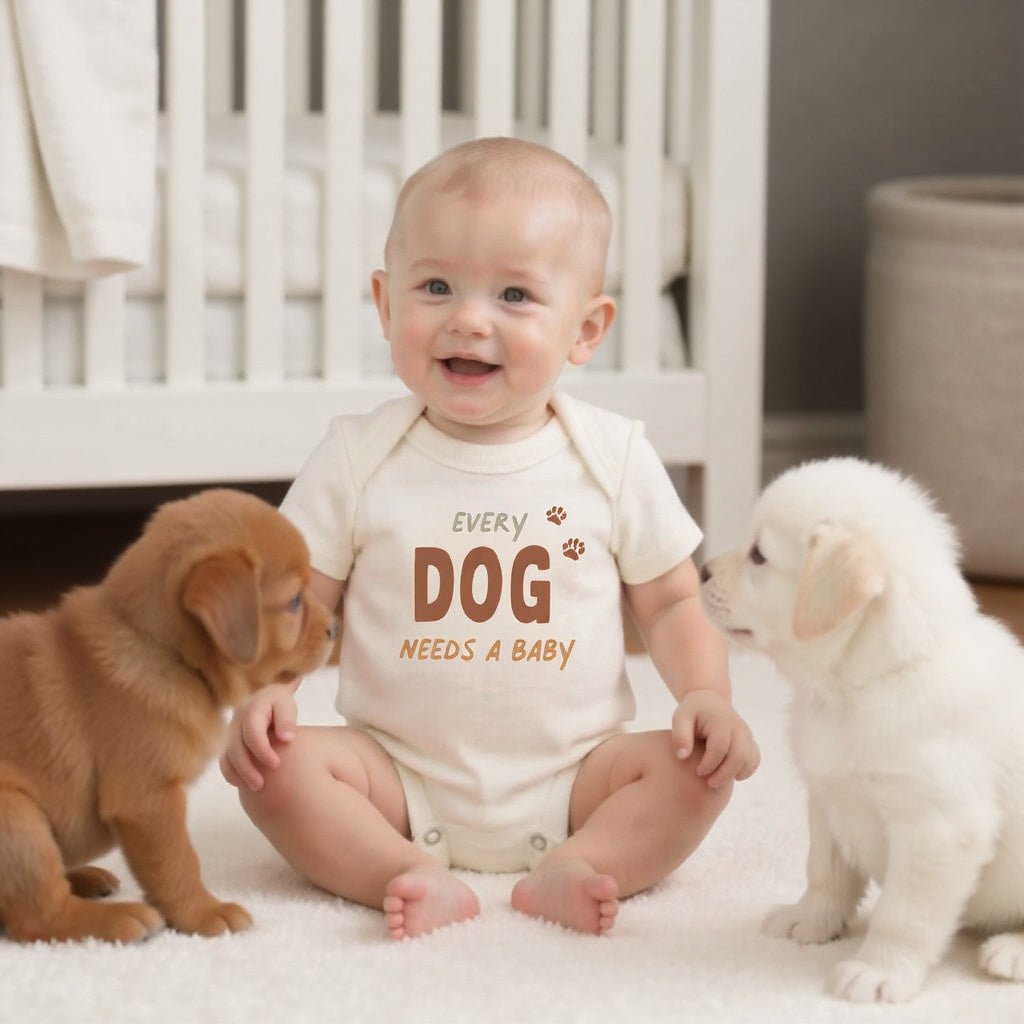 graphic bodysuit |Every Dog Needs A Baby - Aaria Tees Aaria Tees