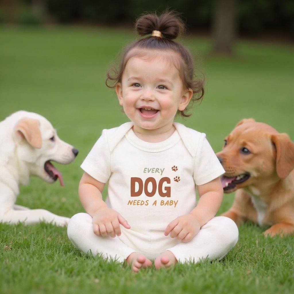 graphic bodysuit |Every Dog Needs A Baby - Aaria Tees Aaria Tees