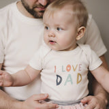 graphic bodysuit | love dad - Aaria Tees Aaria Tees