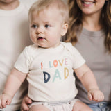 graphic bodysuit | love dad - Aaria Tees Aaria Tees