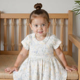 short sleeve twirl dress | bunnies - Aaria Tees Aaria Tees