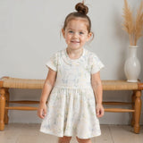short sleeve twirl dress | bunnies - Aaria Tees Aaria Tees