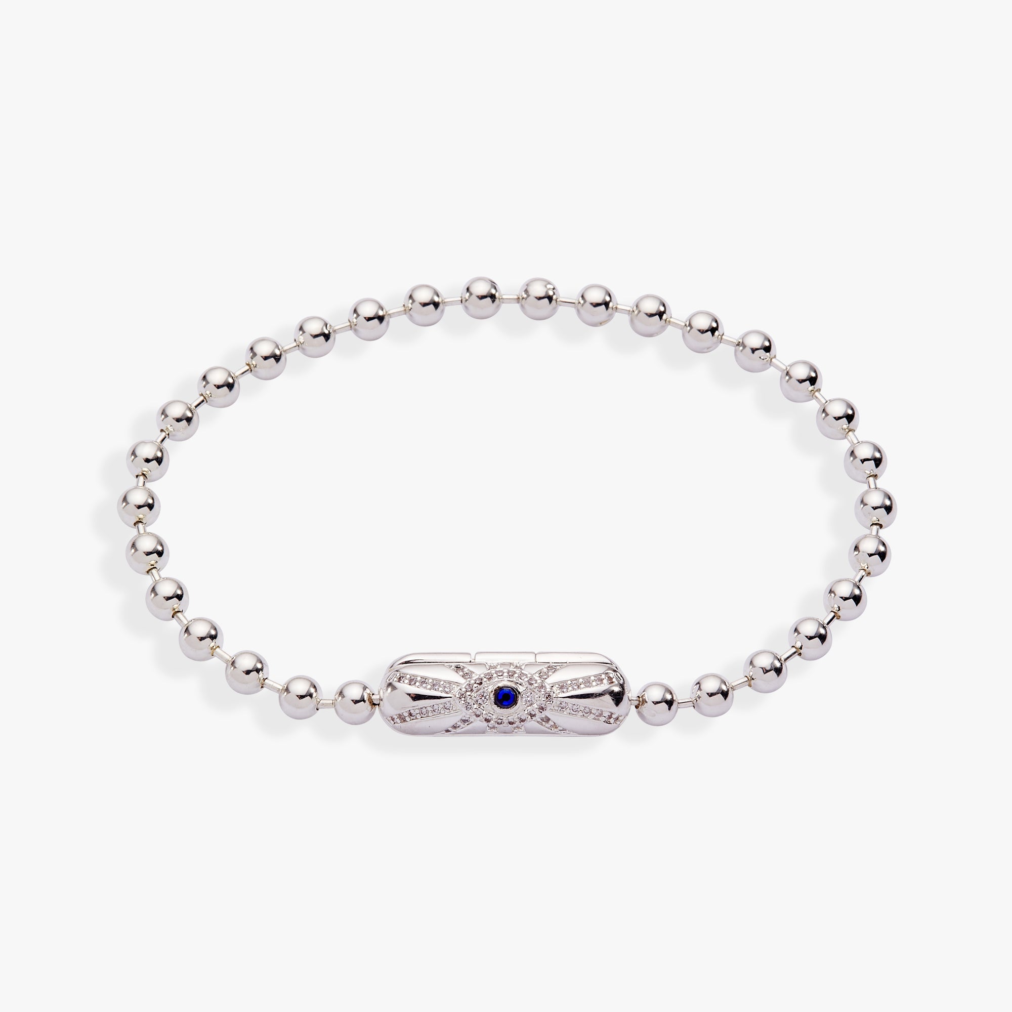 Evil Eye Barrel Closure Bracelet - Aaria Tees Aaria Tees