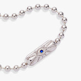 Evil Eye Barrel Closure Bracelet - Aaria Tees Aaria Tees