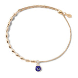 Evil Eye Pull Chain Bracelet - Aaria Tees Aaria Tees