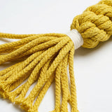 Jumbo Yellow Candy Rope Toy Aaria Tees