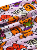 PoshTOT Sanrio Hello Kitty Pumpkin Bamboo Baby Convertible Zippy Romper - Aaria Tees Aaria Tees