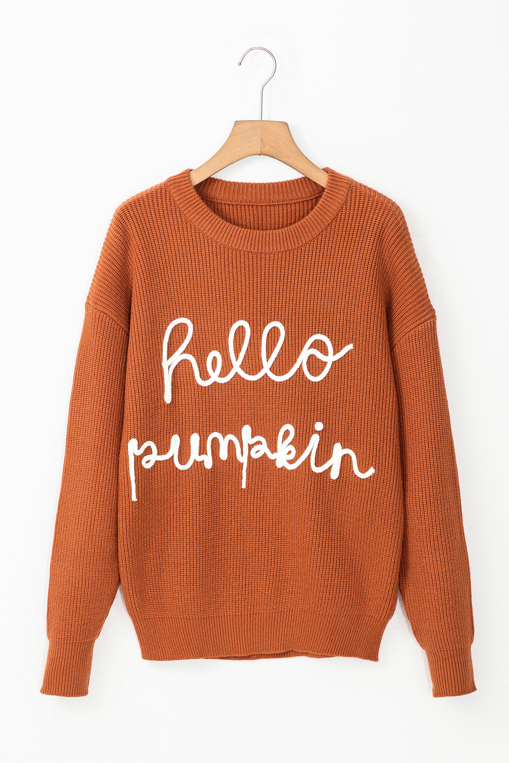 Hello Pumpkin Graphic Sweater - Aaria Tees Aaria Tees