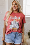 Mineral Red Nashville Music City Graphic Retro Fashion Tee Aaria Tees