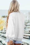 Light Grey LOUISIANA/ TIGERS Double Side Printed High Neck Reversible Sweatshirt Aaria Tees