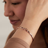 Faceted Hook Tension Bracelet - Aaria Tees Aaria Tees