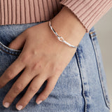 Faceted Hook Tension Bracelet - Aaria Tees Aaria Tees
