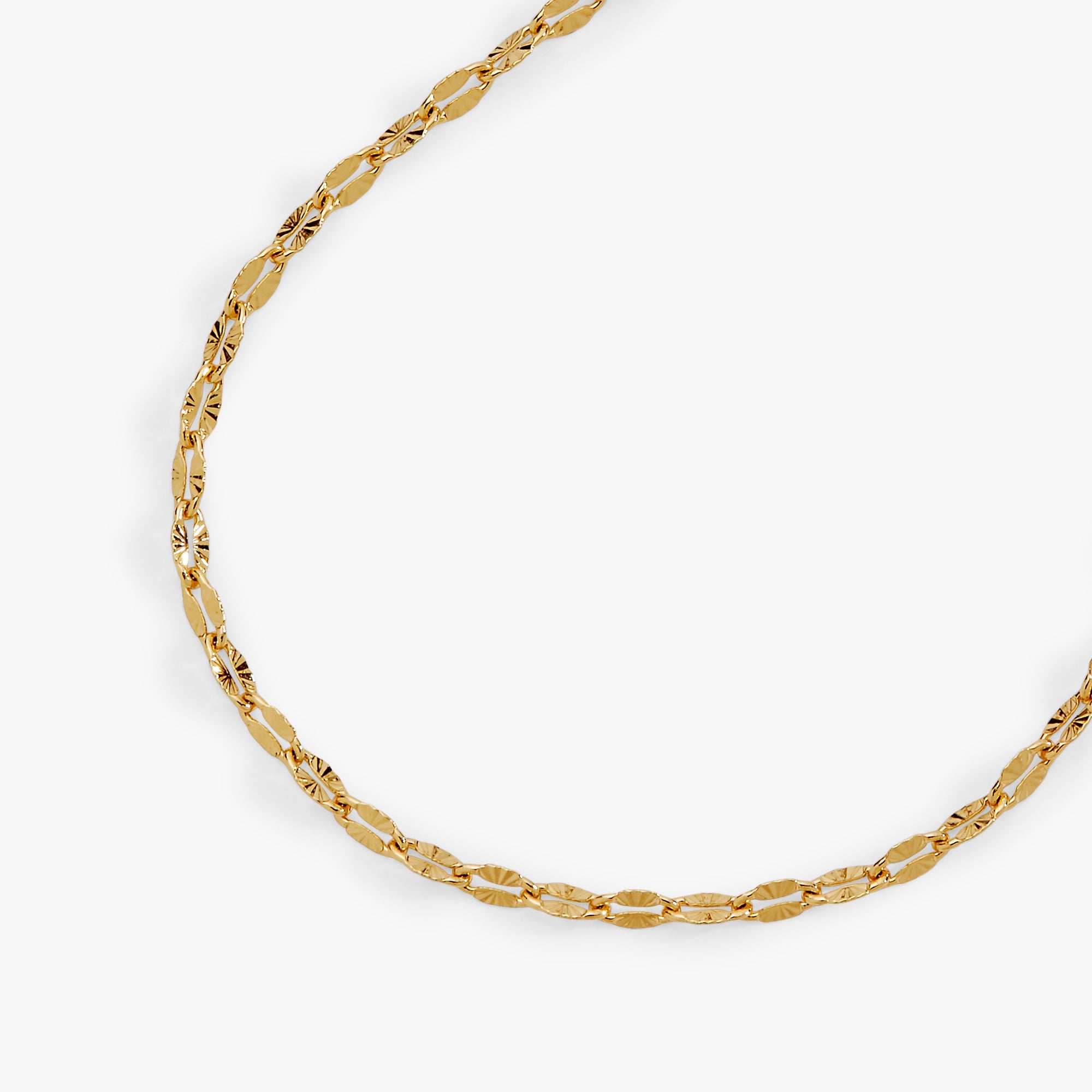 Multi Faceted Chain Bracelet - Aaria Tees Aaria Tees