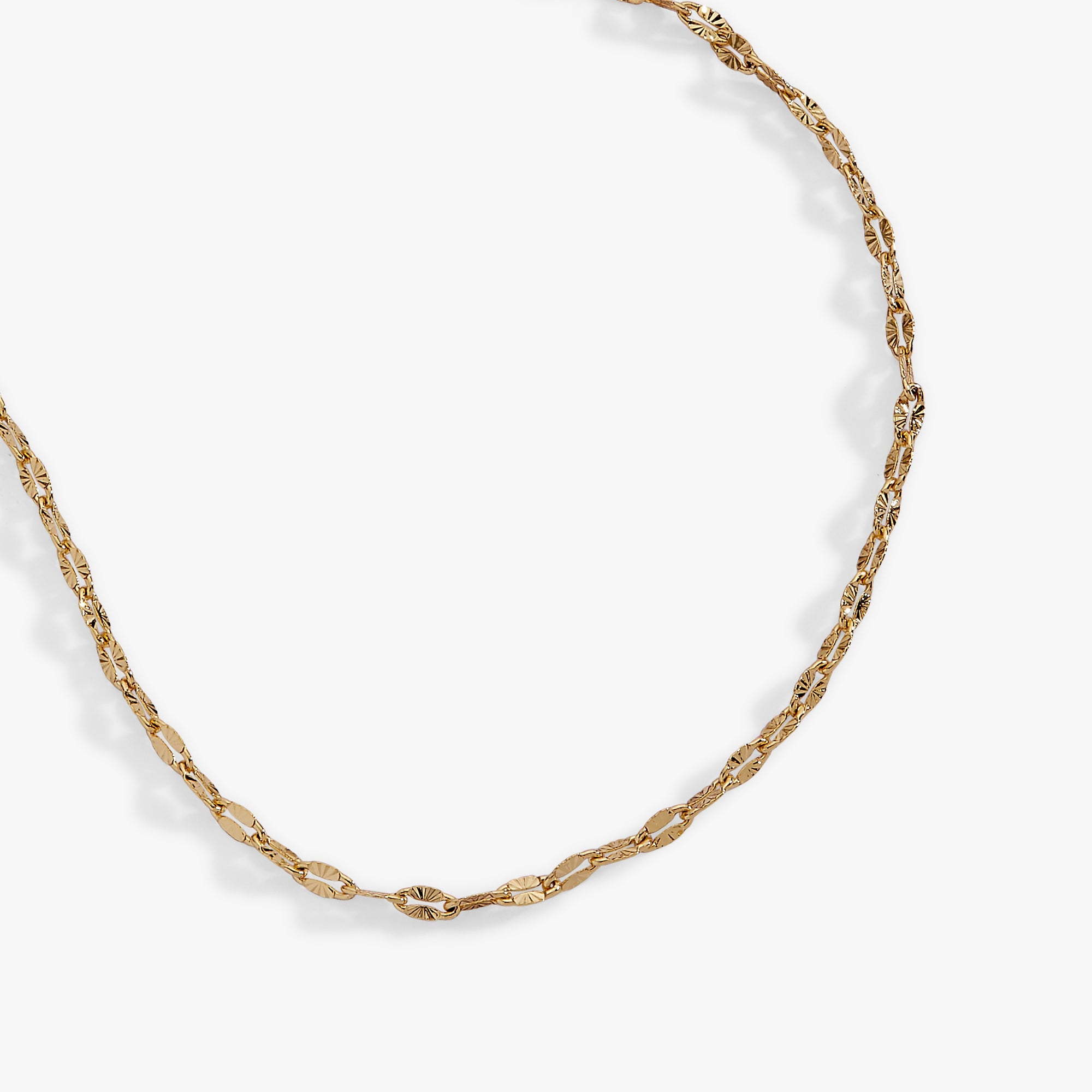 Multi Faceted Chain Necklace - Aaria Tees Aaria Tees