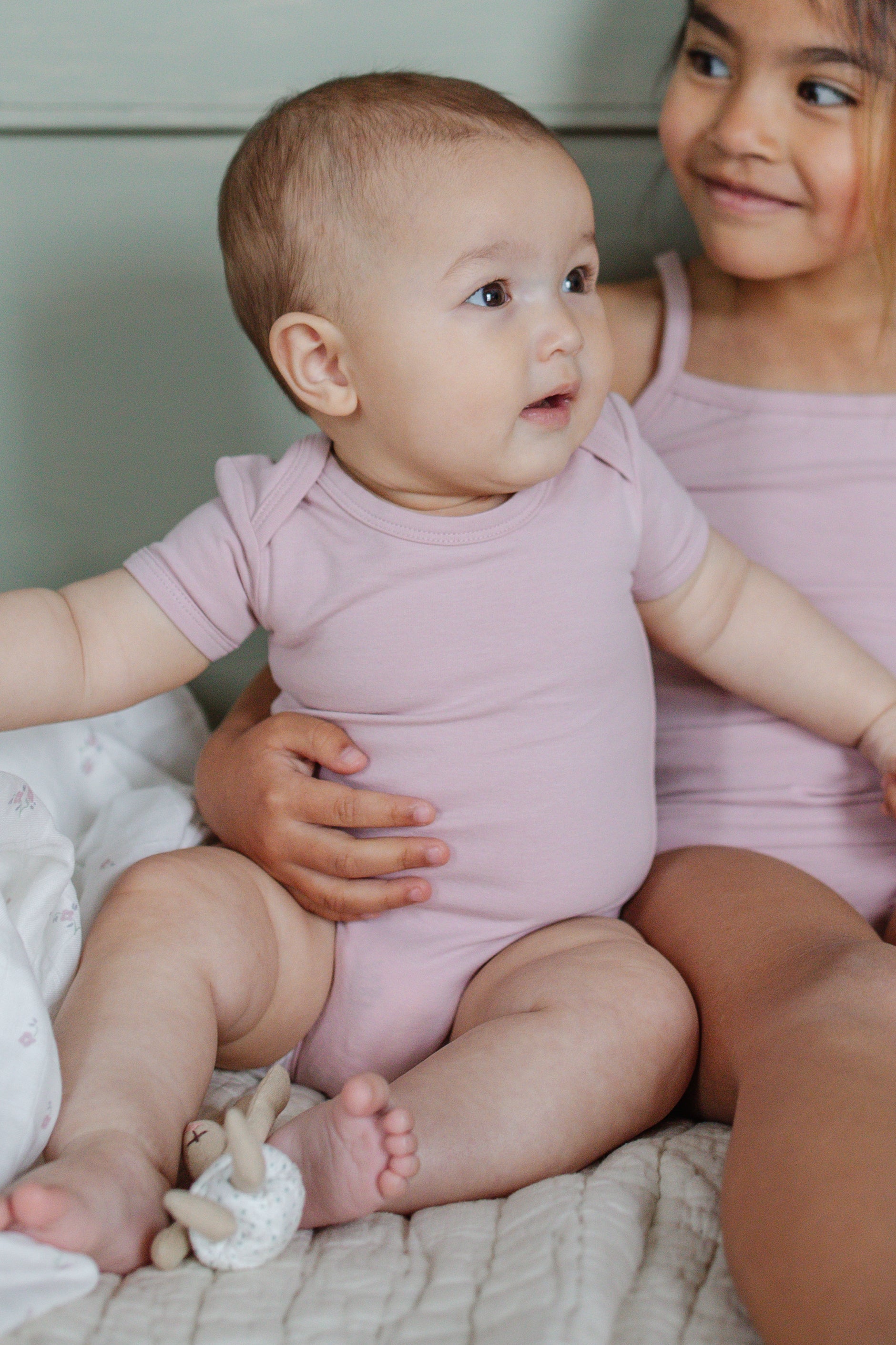 Baby Girl Short Sleeve Set - Aaria Tees Aaria Tees