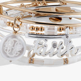 Faith Bracelets Set of 5 - Aaria Tees Aaria Tees
