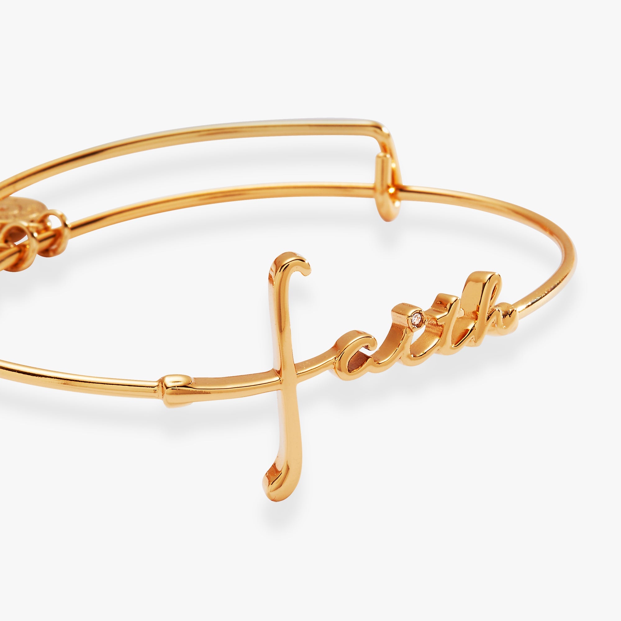 Faith In-Line Bracelet - Aaria Tees Aaria Tees