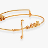 Faith In-Line Bracelet - Aaria Tees Aaria Tees
