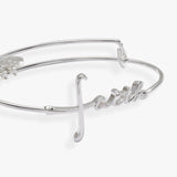 Faith In-Line Bracelet - Aaria Tees Aaria Tees